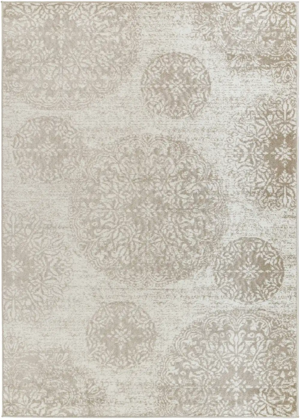 Coordinated Bohemian Polypropylene Area Rug
