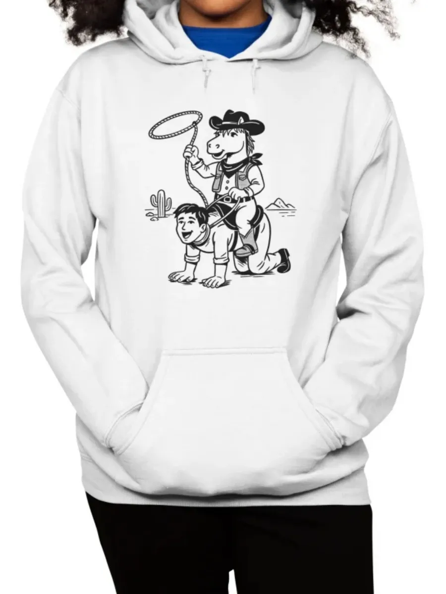 Funny Cowboy Horse Hoodie