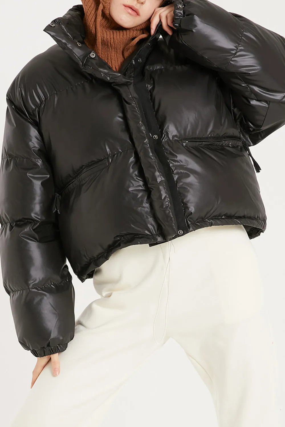 Floral Puffer Jacket