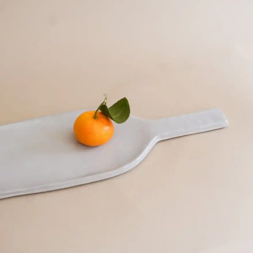 Sculptural Ceramic Serving Plate
