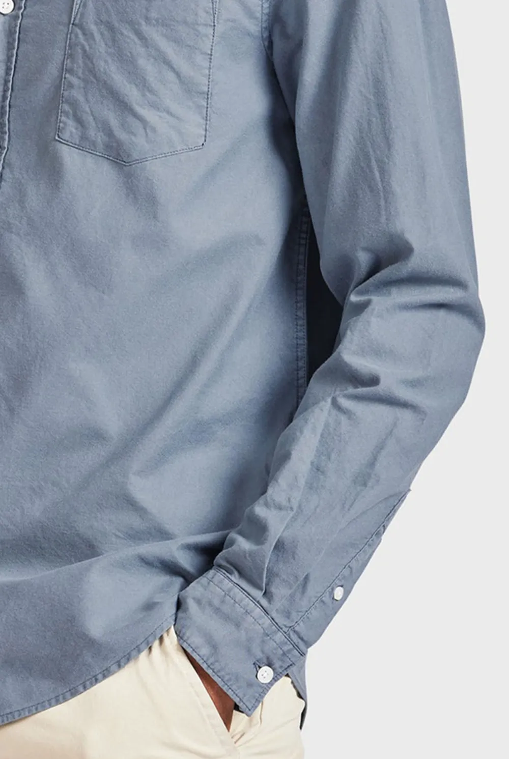 Vintage Oxford Shirt-Dutch blue