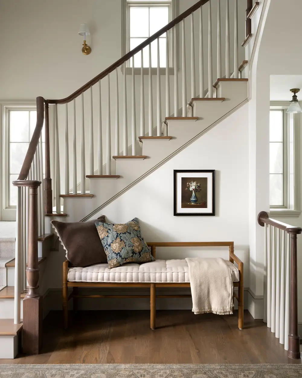 Refined Wood Bench