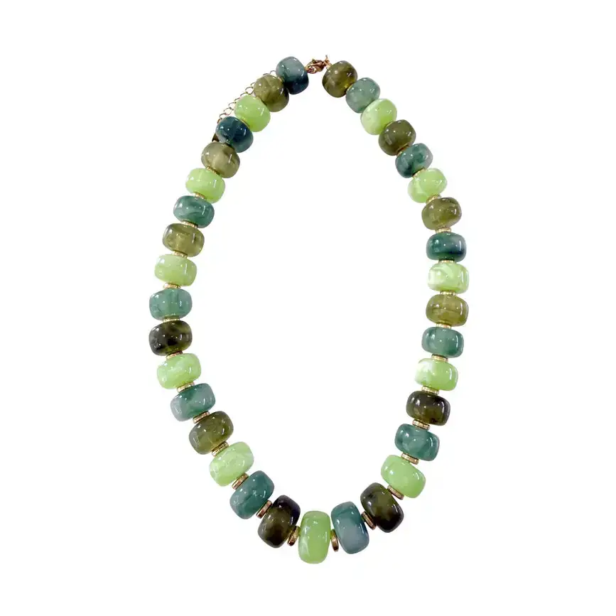Chunky Beaded Statement Necklace