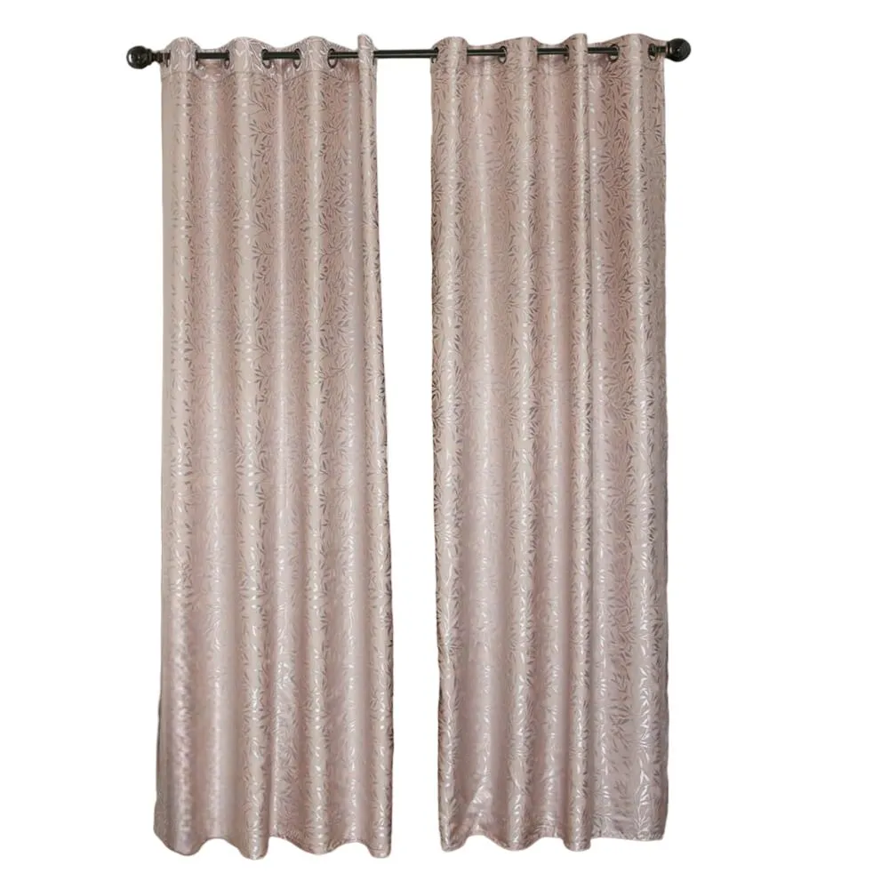 Tailored Semi-Blackout Linen Curtain Panel