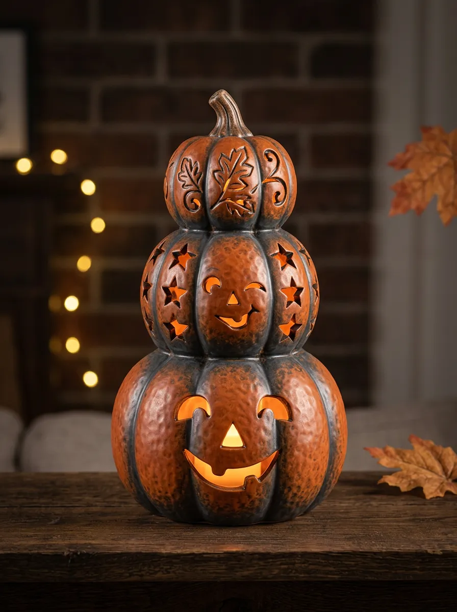 LED Halloween Pumpkin Light
