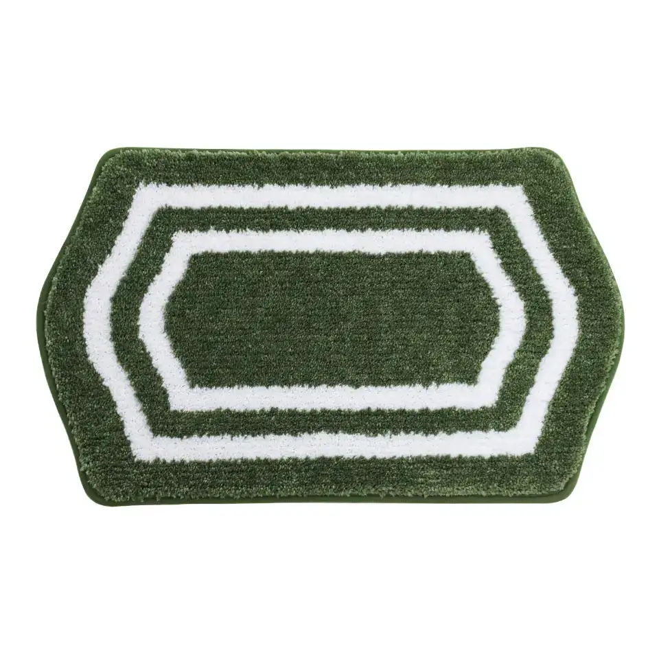 Plush Oval Bath Rug