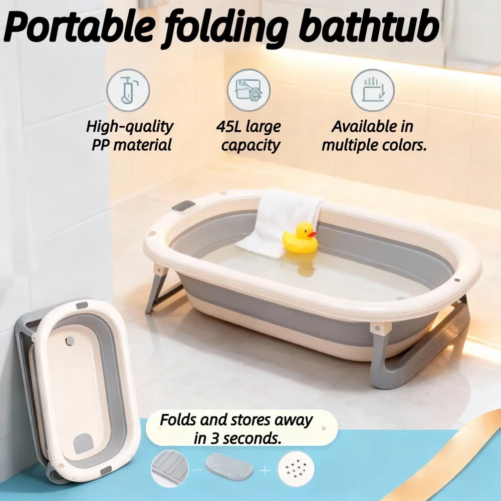 Space-Saving Bath Tub