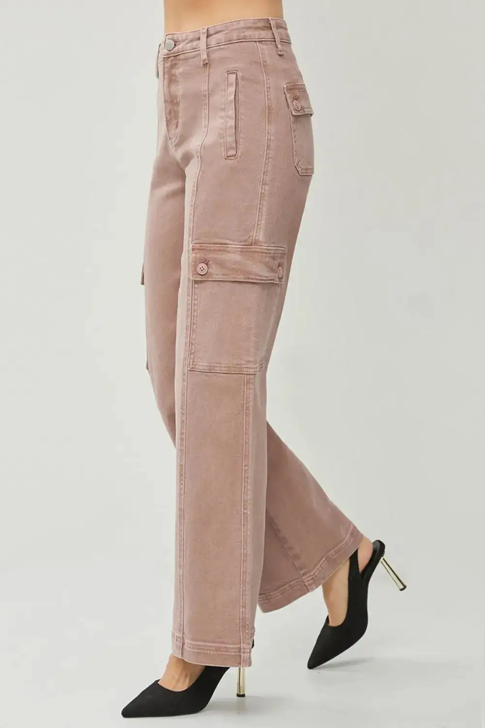 High Rise Wide Leg Jeans