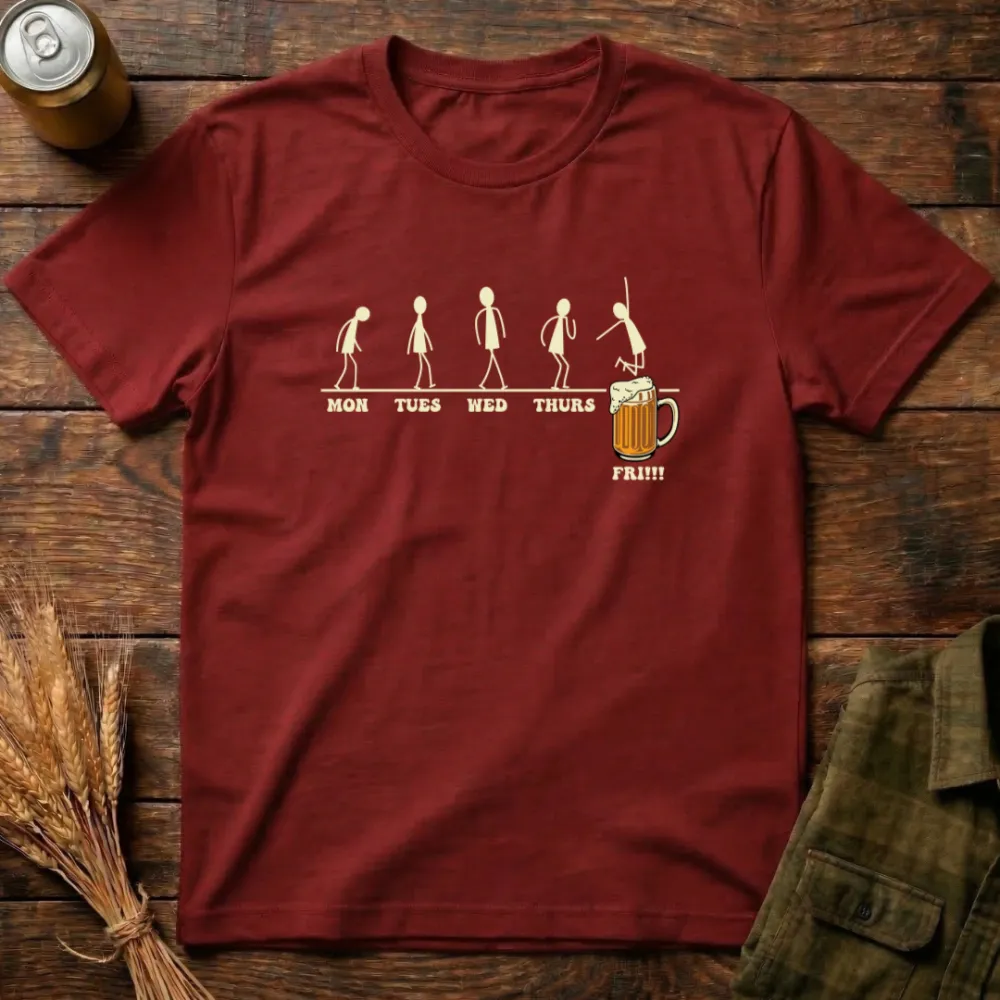 Craft-printed pure cotton T-shirt