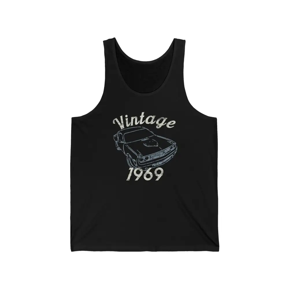 Classic Muscle Car Graphic Tank Top