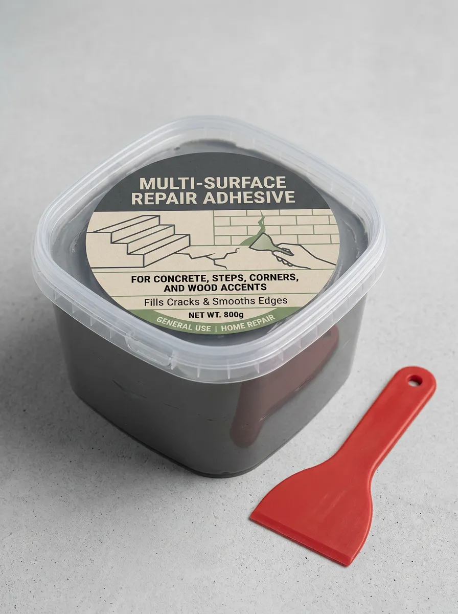 Practical Crack-Filler Concrete Step Repair Adhesive