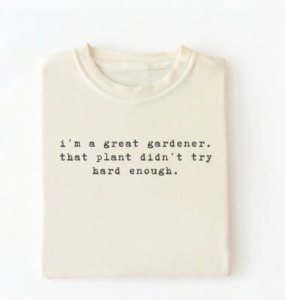 Garden Confidence Graphic Cotton Tee