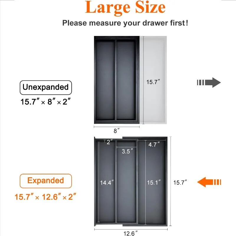Kitchen Drawer Utensil Divider