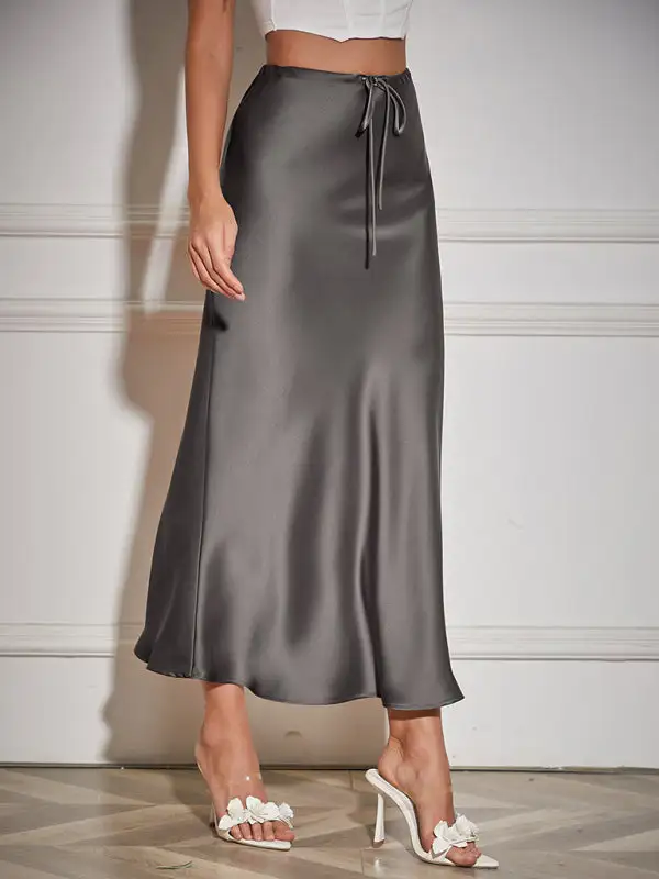 Fluid Airy Halter Skirt
