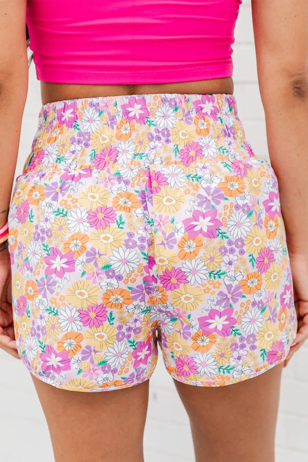 Sequin High Rise Shorts