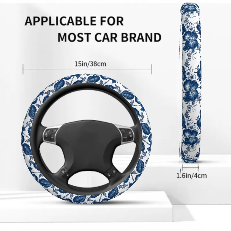 Botanical Auto Steering Wrap