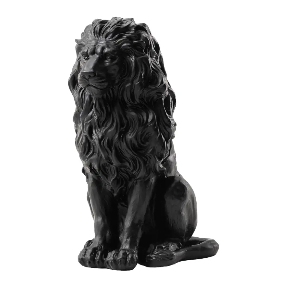Lion Indoor Outdoor Guardian Sculpture