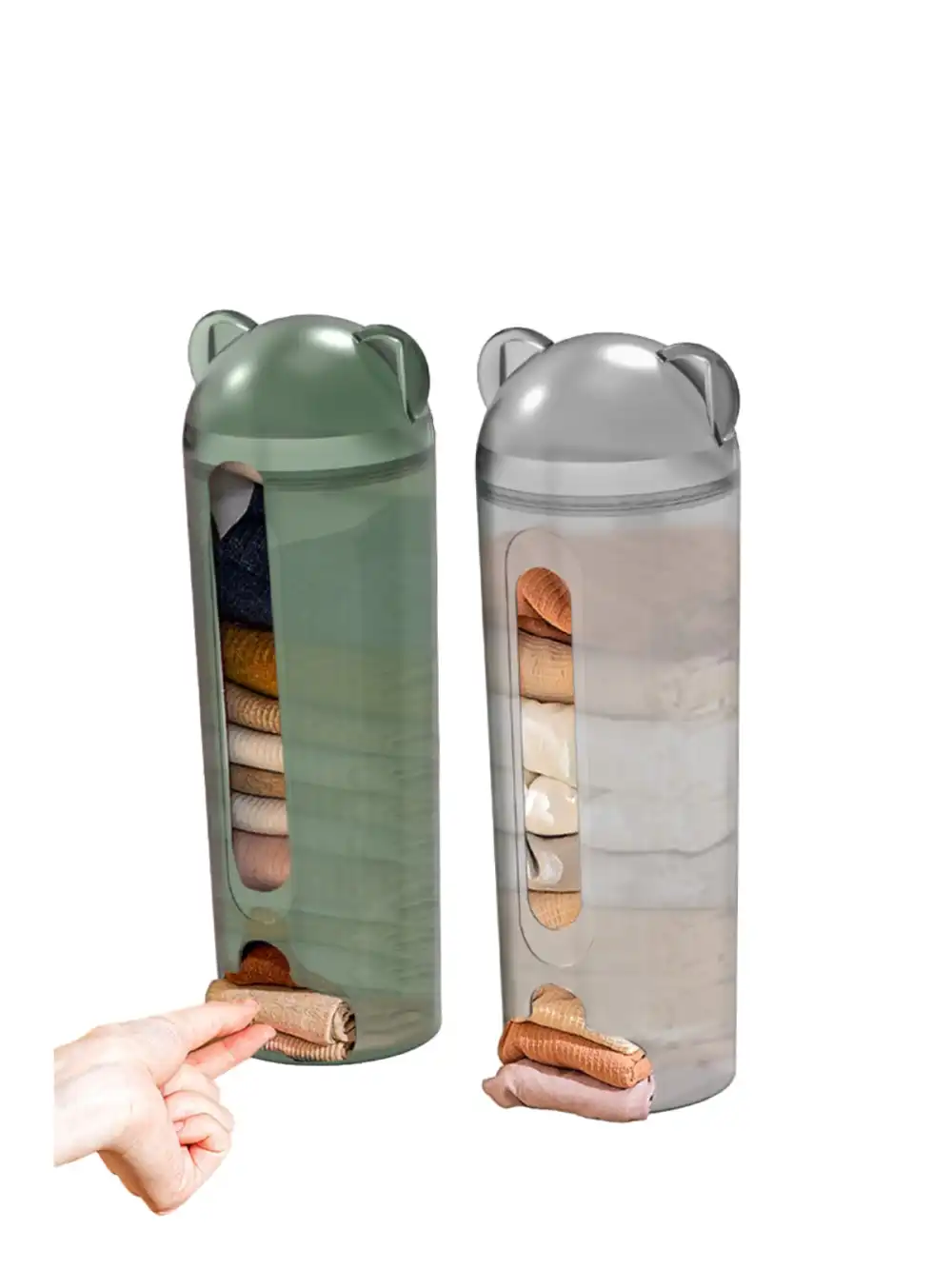 Adhesive Wall Mounted Closet Storage Boxes