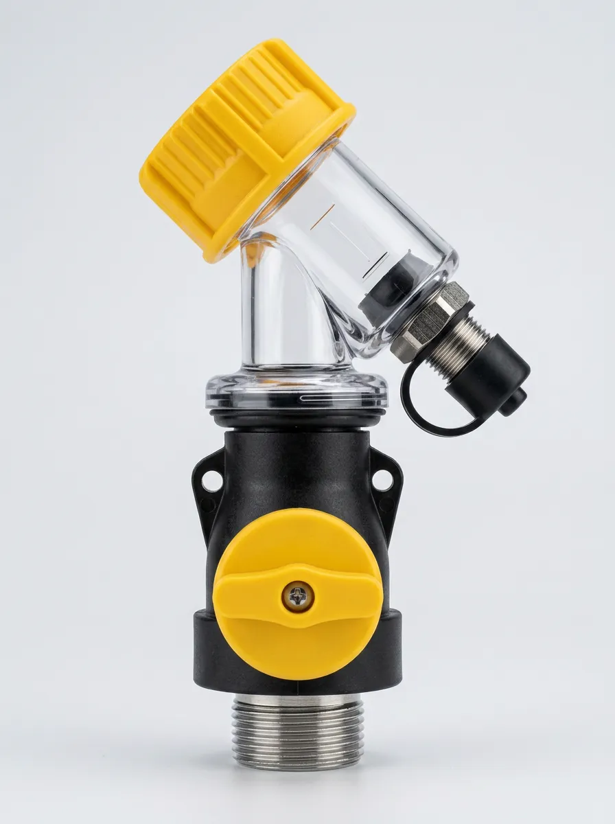 Clear-Reservoir Water Heater Flush Flow Tool