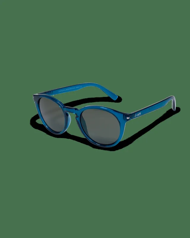 Square Frame Sunglasses Blue