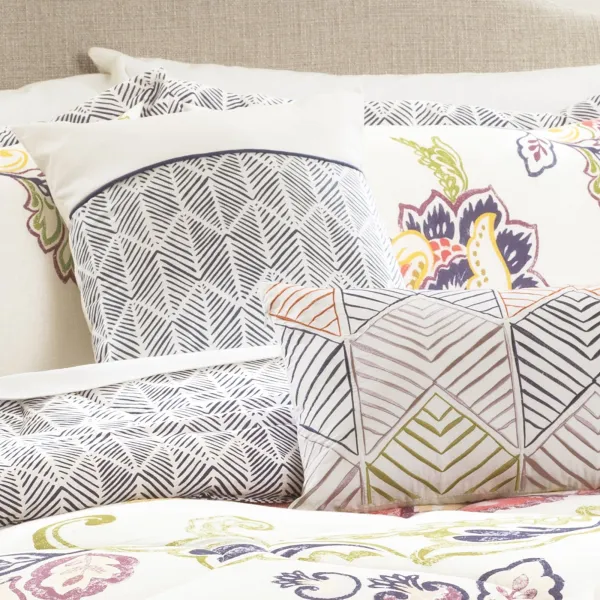 Polyester Floral Comforter Bedding Set