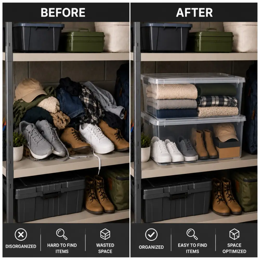 Underbed Bins With Lids