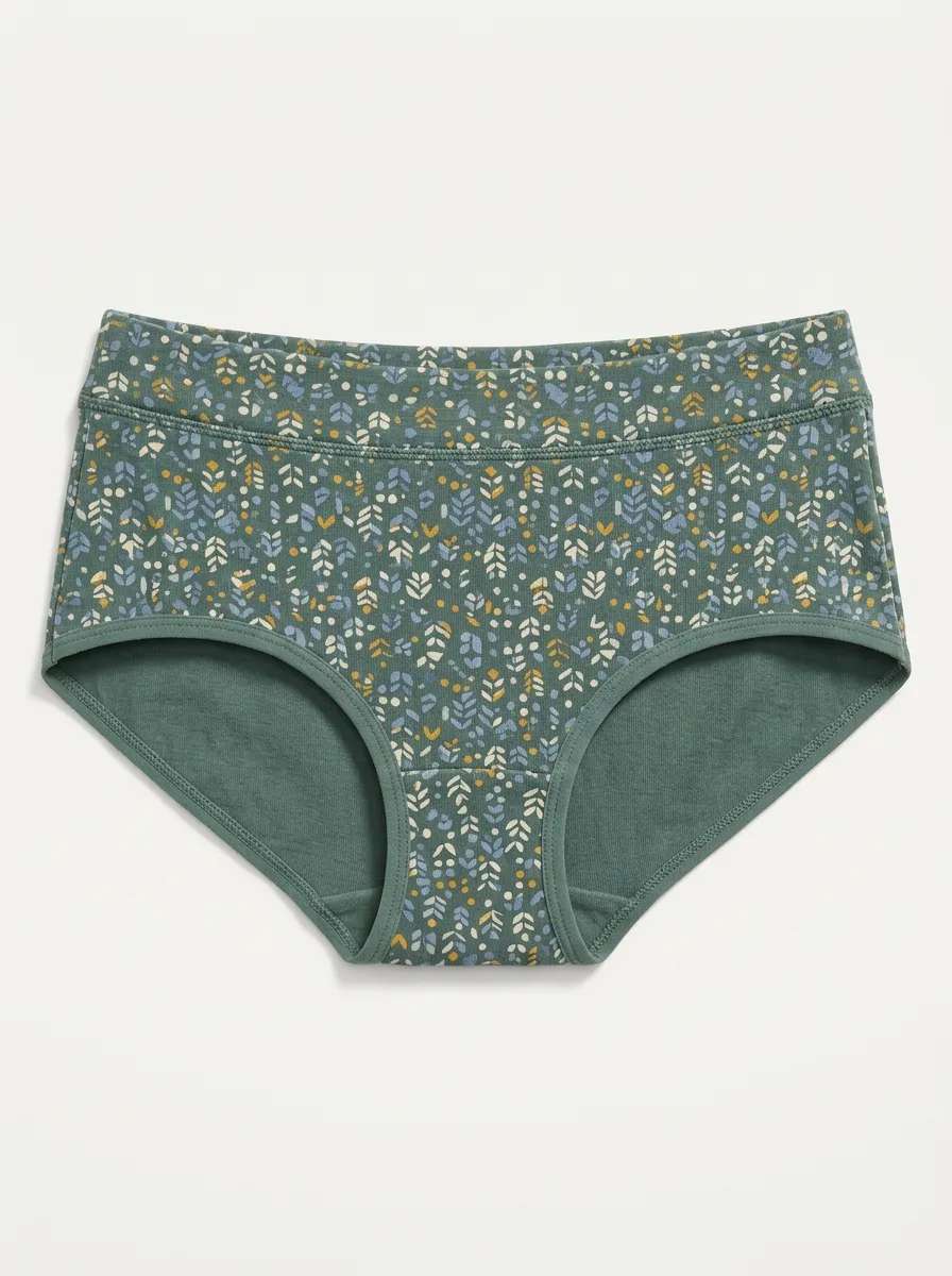 Women's Botanical Floral Casual Panties