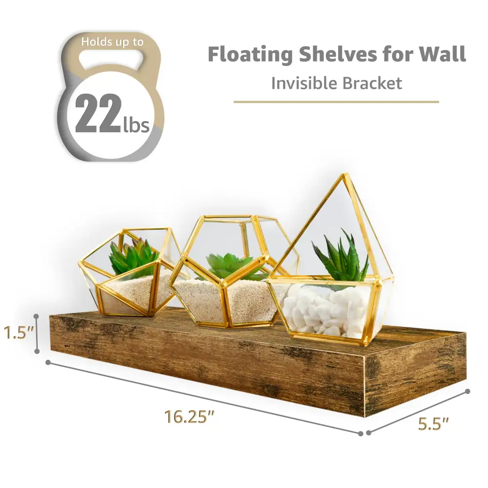 Rustic Floating Shelf