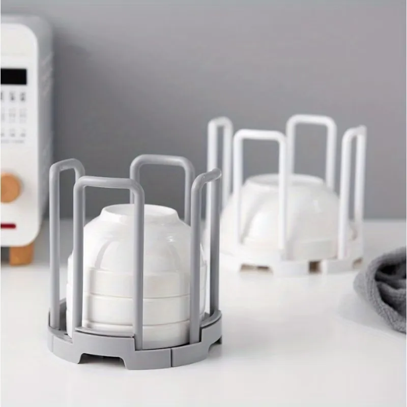 2 Pcs Kitchen Bowl Organizer