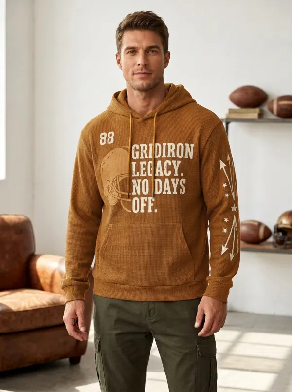 Men's Heritage Football Gridiron Legacy Helmet Hoodie