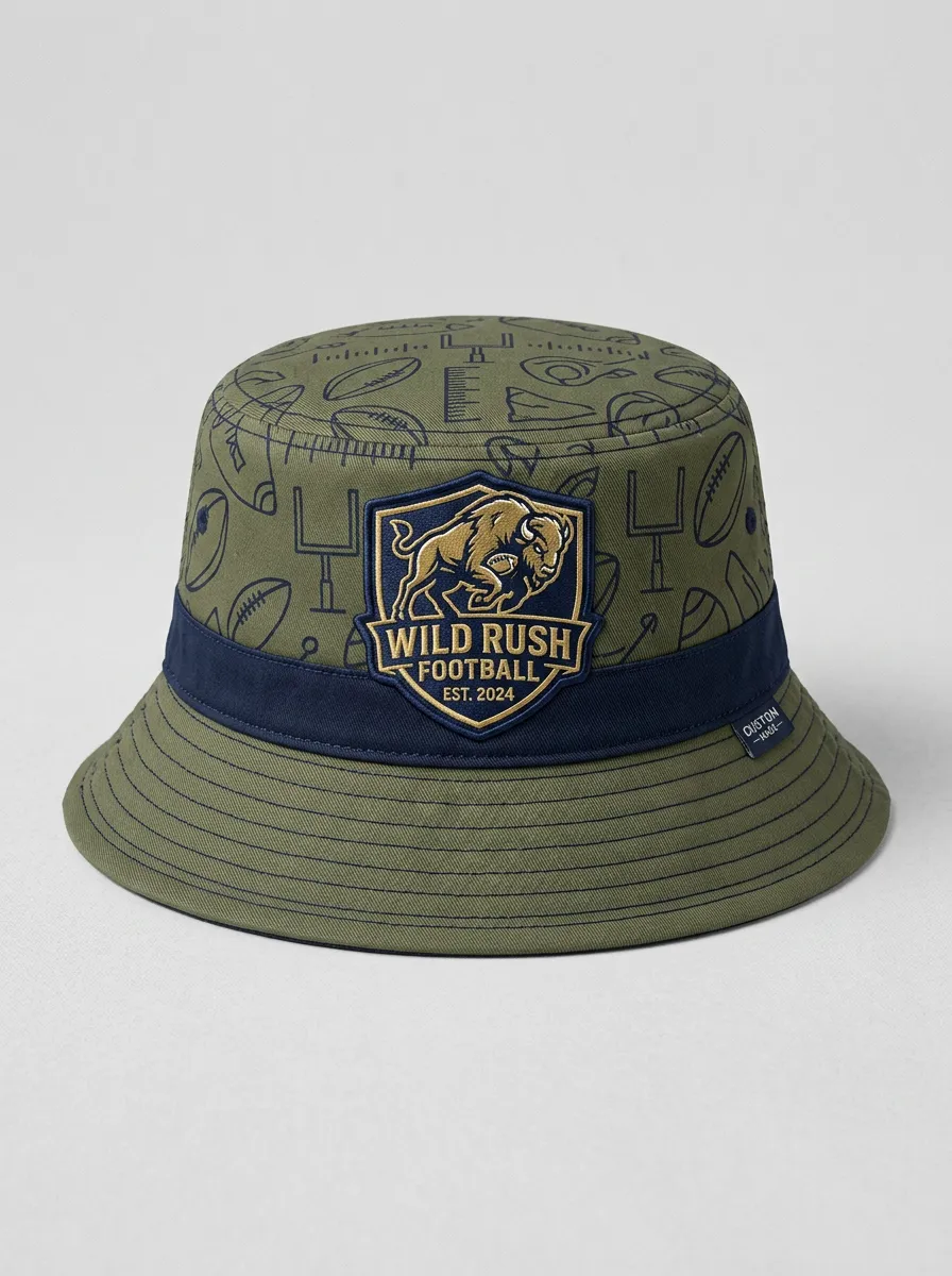 Buffalo Football Graphic Bucket Hat