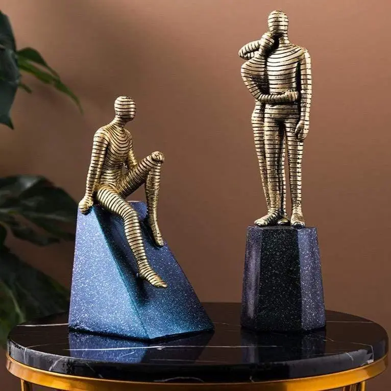 Symbolic Figure Accent Sculpture