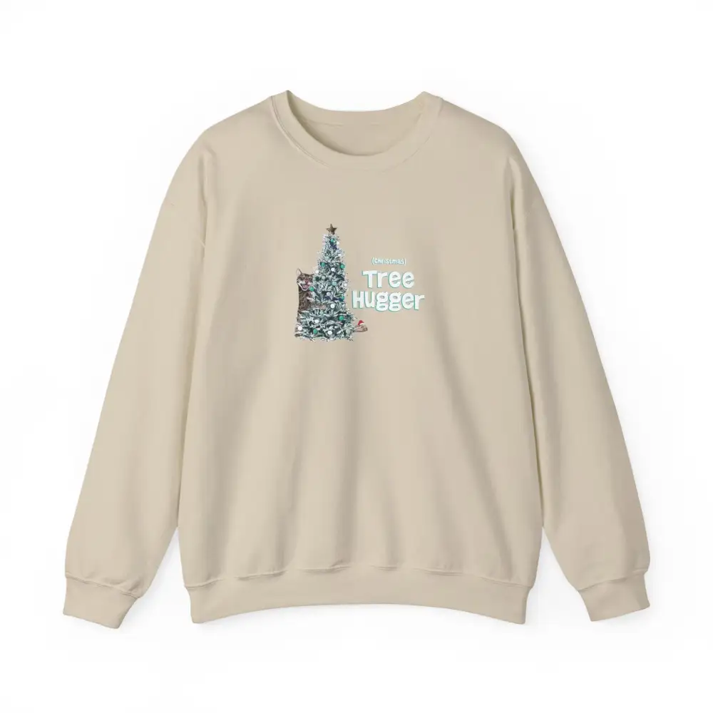 Tree Hugger Cat Crewneck Sweatshirt