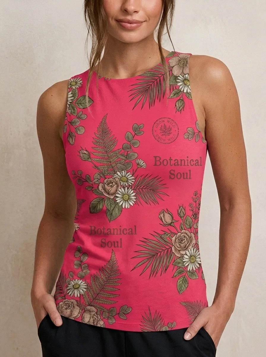 Botanical Soul Floral Tank Top
