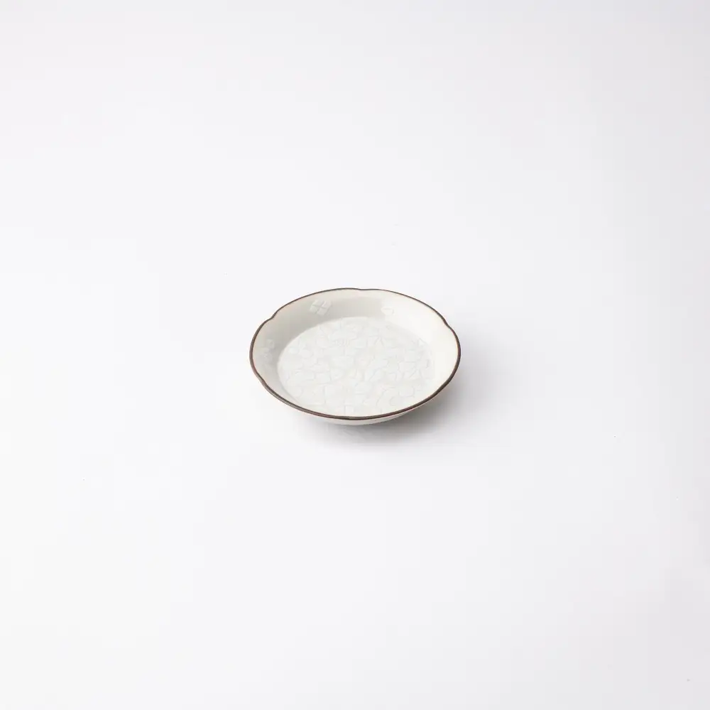 Plum Camellia Sauce Plate