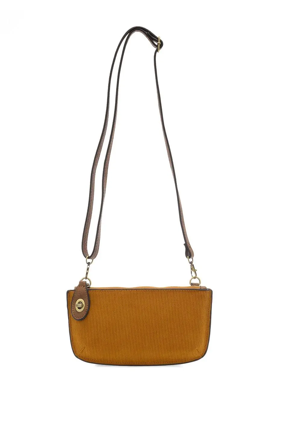 Corduroy Convertible Crossbody Bag