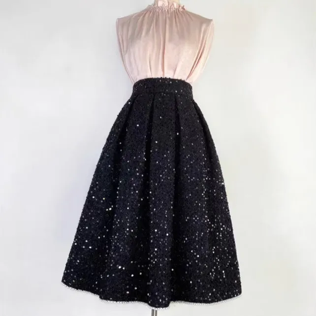 Fresh Light Everyday Casual Wool Skirt