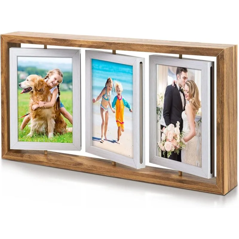 Rustic Wooden Family Frame