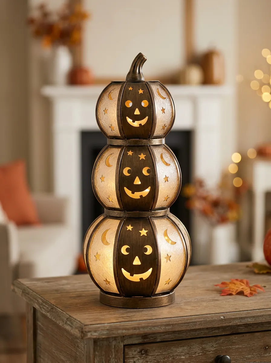 Spooky Halloween Pumpkin Light