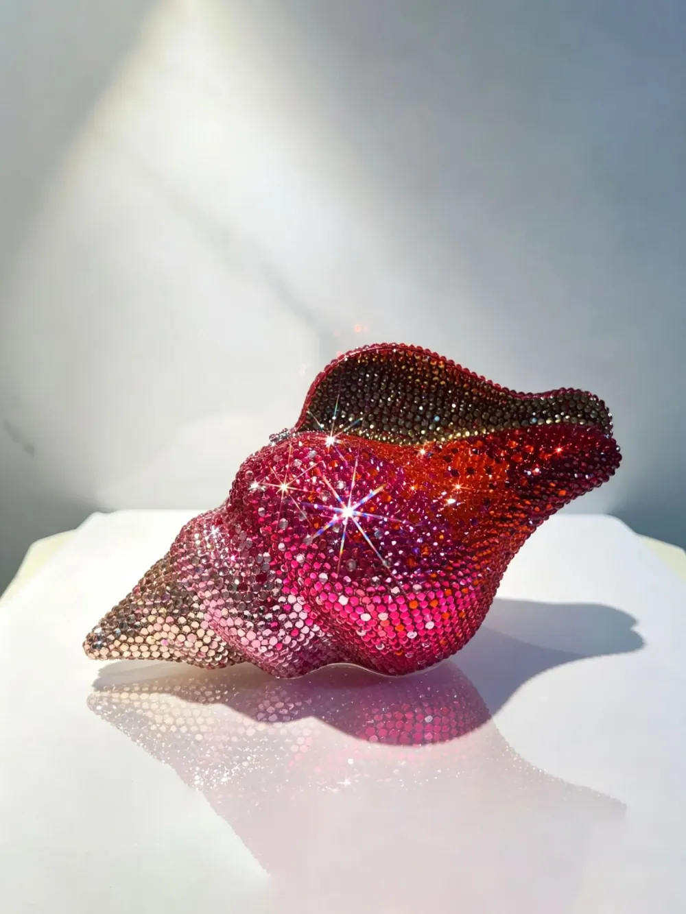 Kalina Conch-shaped Diamond Clutch
