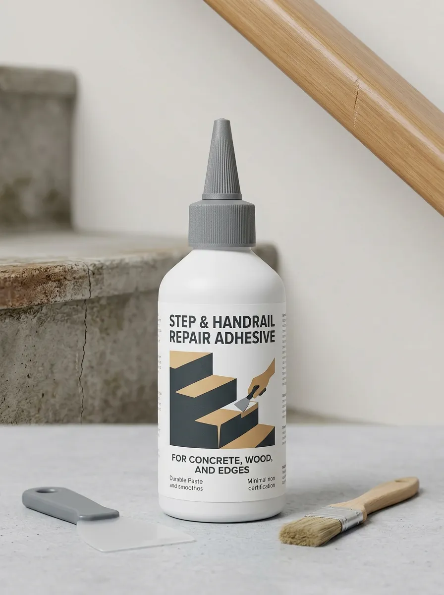 Handrail Concrete Wood-Surface Step Repair Adhesive