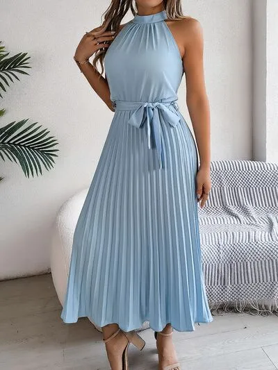 Pleated Casual Dress