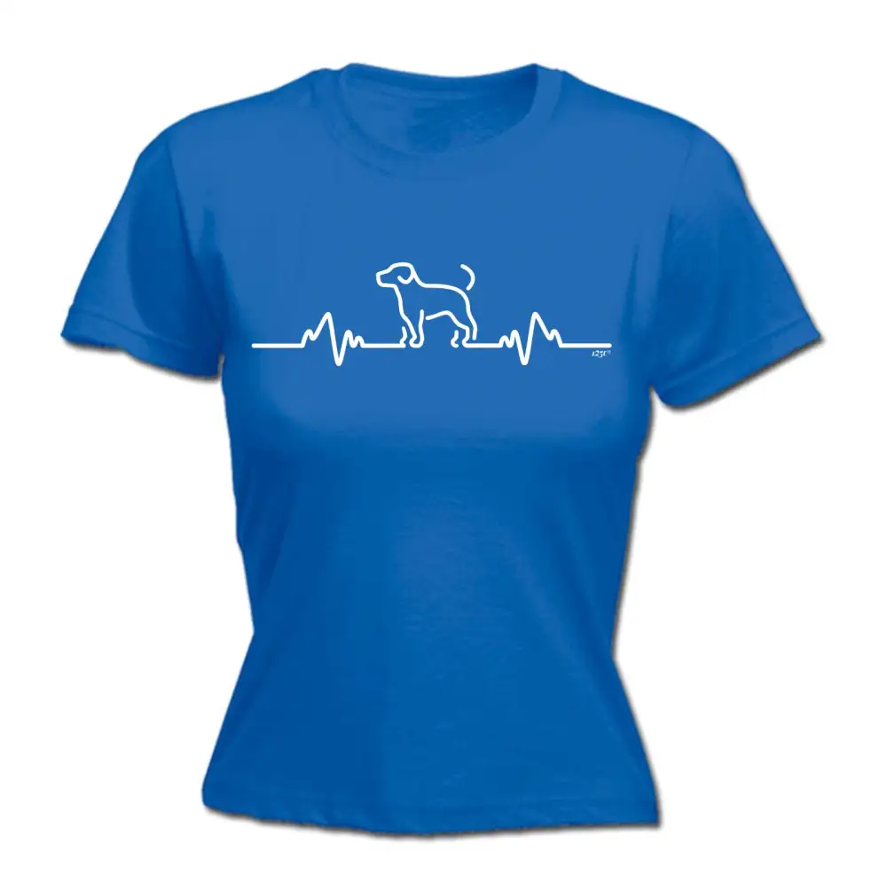 Dog Graphic Fitted Tee