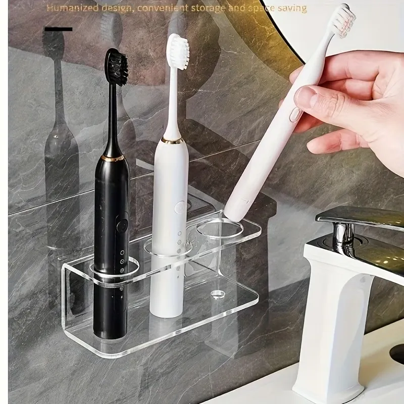 Acrylic Electric Toothbrush Holder