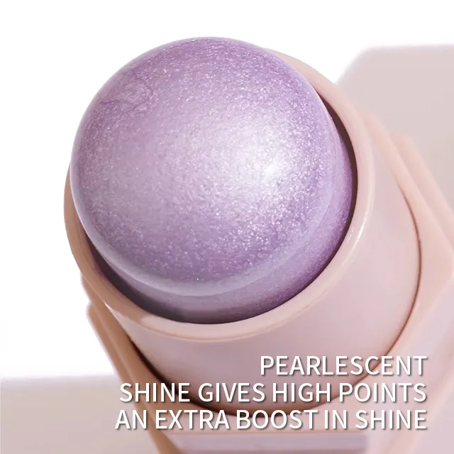 SPF Highlighter Cream Stick Customized Vegan Cruelty Free Face and Body Shimmer Makeup Highlighter