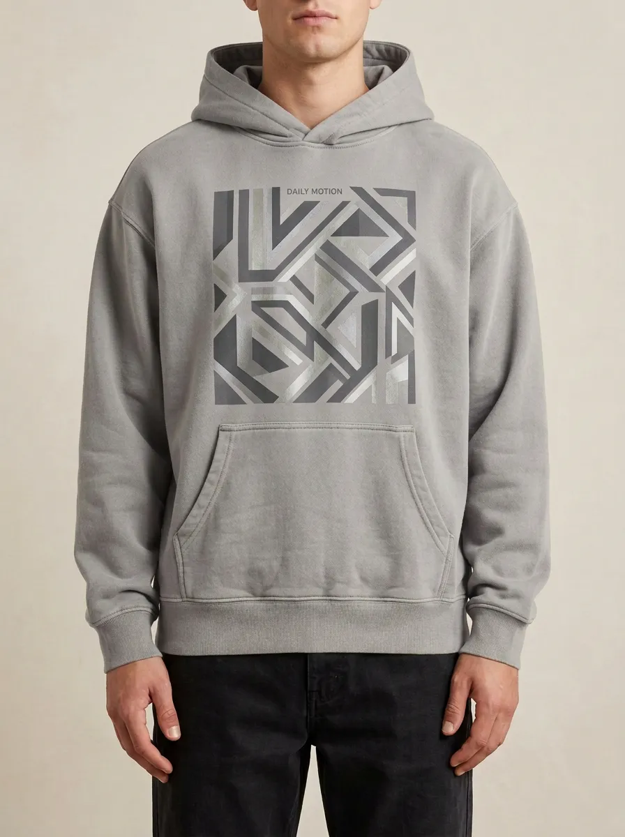 Geometric Abstract Hoodie