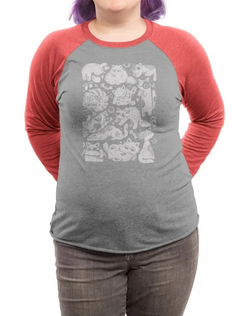Cute Cat Print T-Shirt