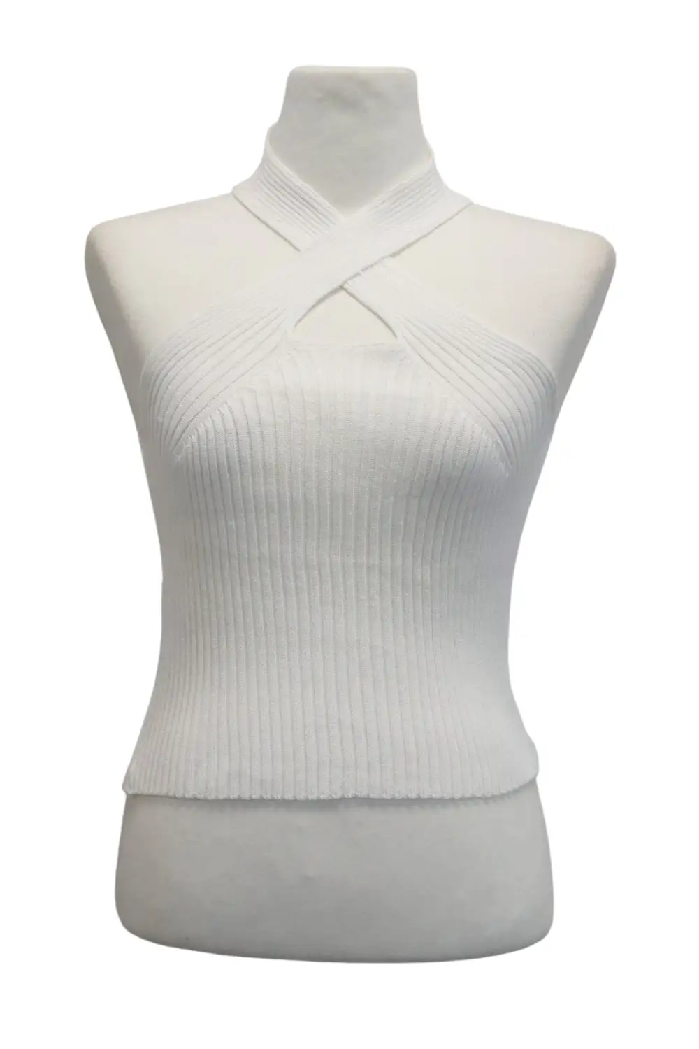 Twist Front Knitted Top