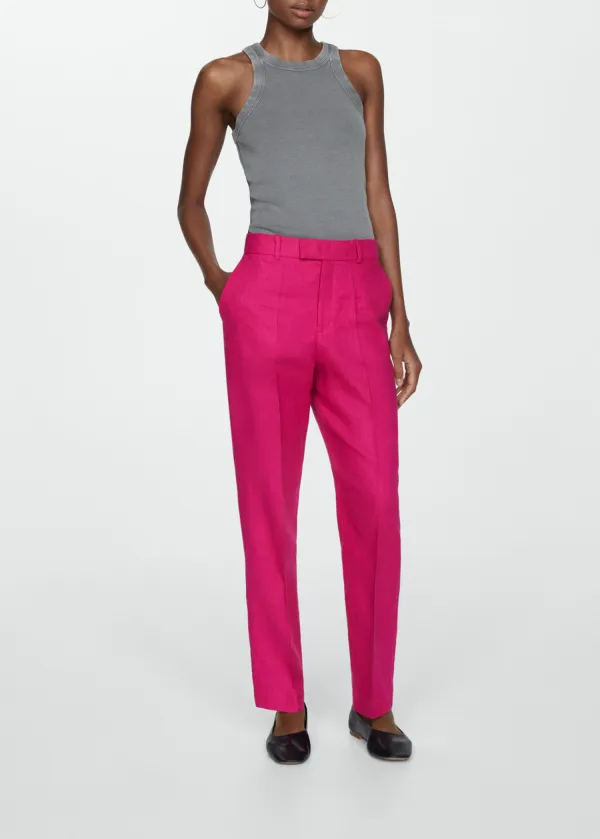 Linen Suit Trousers
