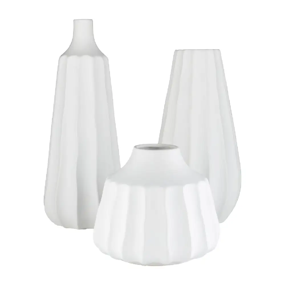 Glazed Ceramic Outdoor Vase